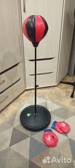 Боксерская груша детская напольная