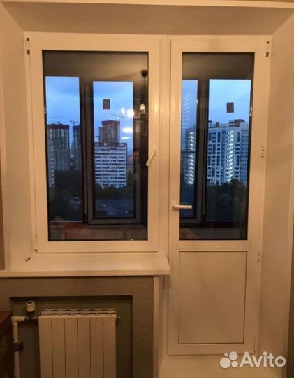 Дверь пластиковая / Дверь пвх под ключ