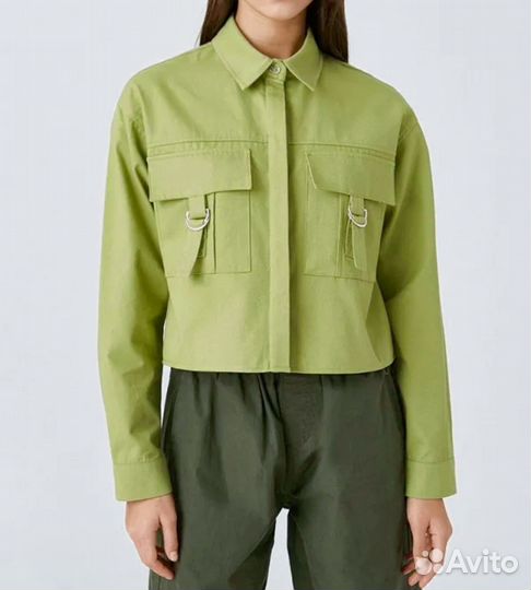 Рубашка кроп koton