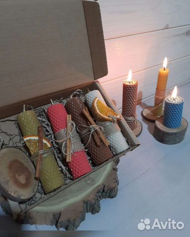 Свечи из натурального воска