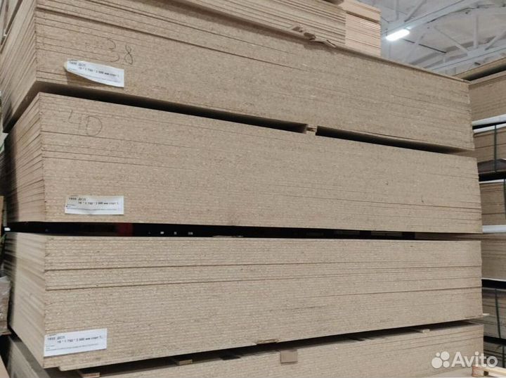 Дсп 16*1830*2500 мм сорт 1 нешлифованная