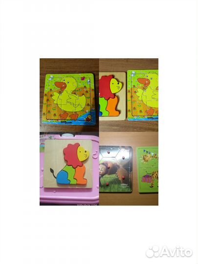 Деревянные пазлы