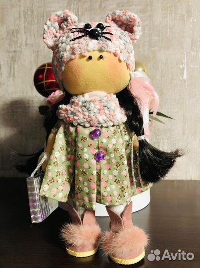 Интерьерная кукла ручной работы