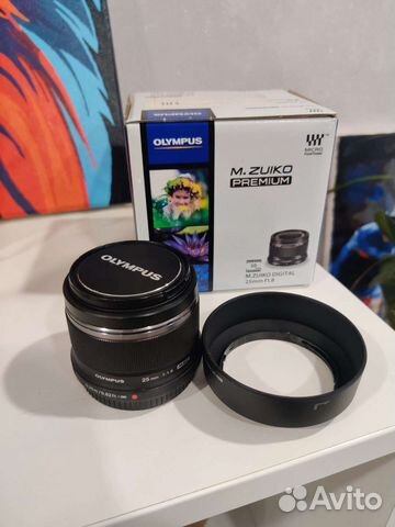 Объектив olympus M.zuiko digital ED 25mm f/1.8