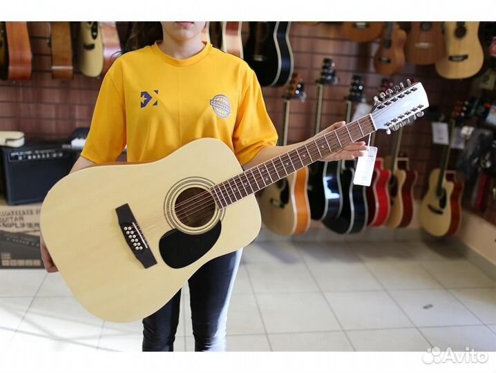 Parkwood W81-12-wbag-OP двенадцатиструнная гитара