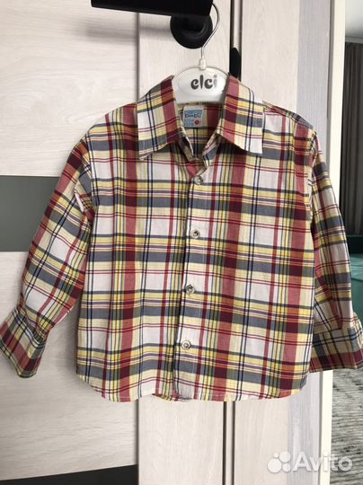 Рубашка на мальчика 80 размер