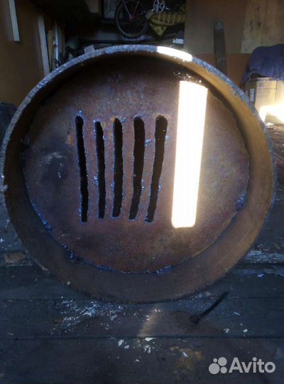 Печь буржуйка для гаража