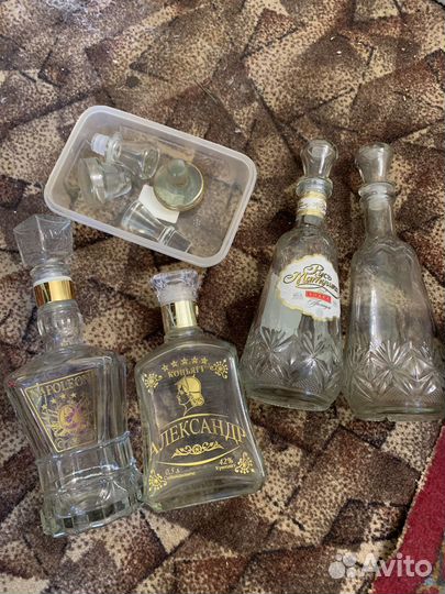 Штофы и графины