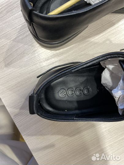 Туфли кожаные мужские ecco 41