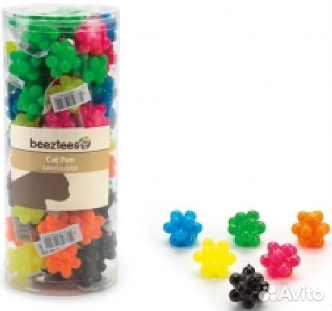 Beeztees Игрушка для кошек Мяч пузырчатый резиновы
