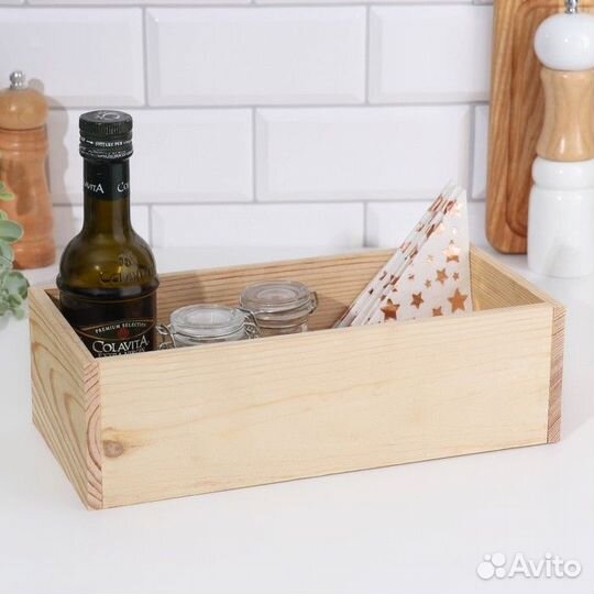 Подставка деревянная 30149 см Элегант, натуральный