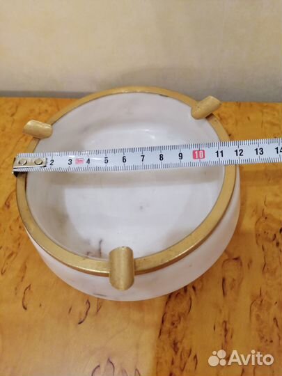 Пепельница мраморная винтаж