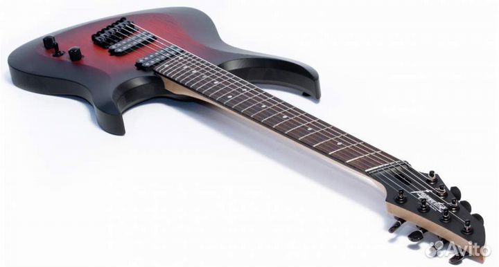 Shturm-7-ms-red-burst Электрогитара 7-струнная