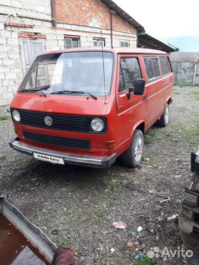 Volkswagen Transporter 1.6 МТ, 1986, 137 695 км