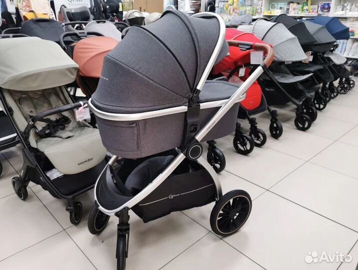 Коляска 2 в 1 Rant Cruise Jet Carbon