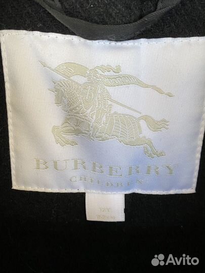 Полупальто детское Burberry оригинал