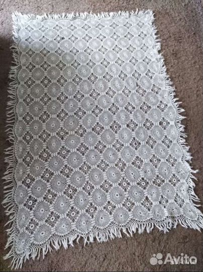 Скатерть вязаная крючком СССР