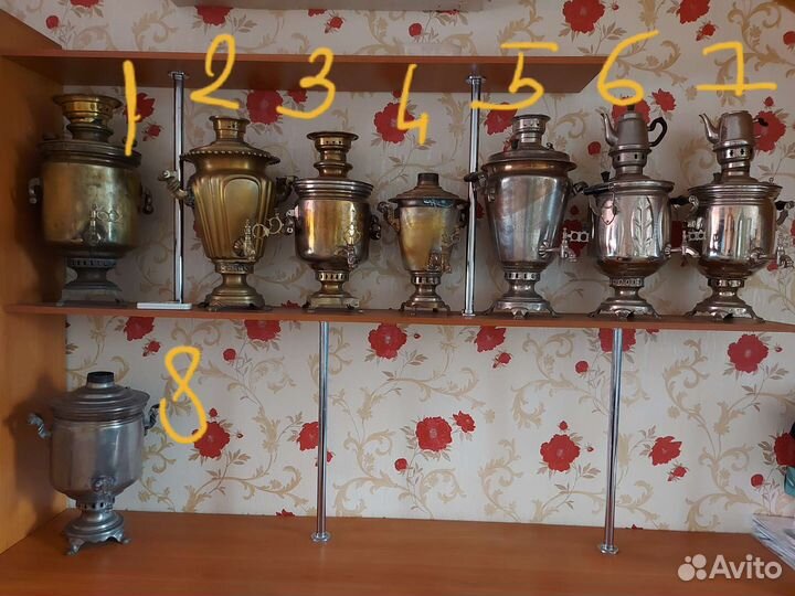 Самовар угольный старинный