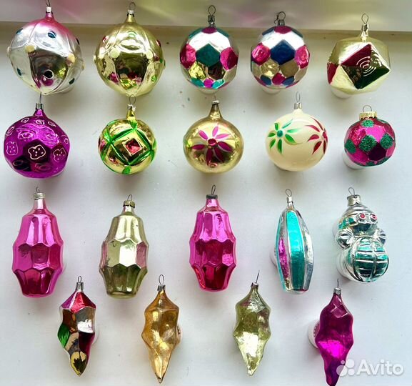 Елочные игрушки ГДР,СССР