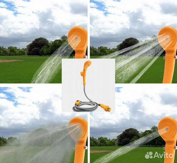 Душ автомобильный походный мобильный туристический