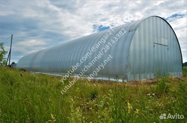 Ангар под ключ 518 м2