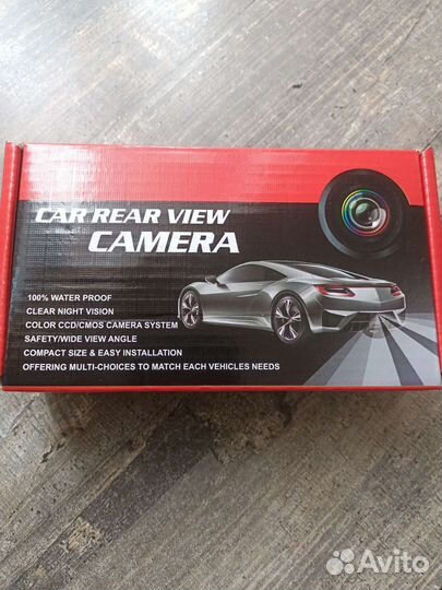 Камера заднего вида в подсветку номера