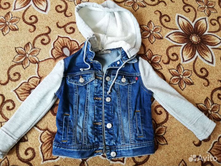 Джинсовая куртка 104-110