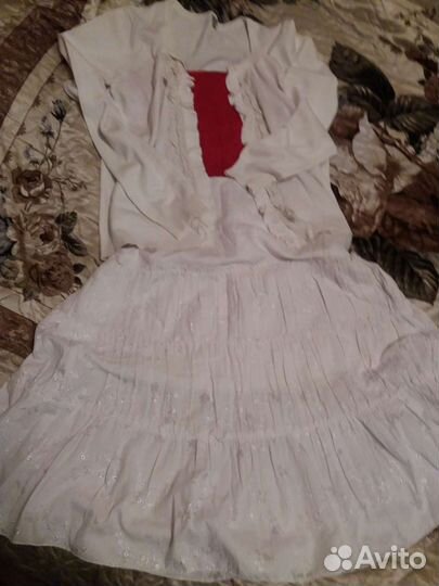 Платья-туники, рубашки, блузки р. 44/46 (пакетами)