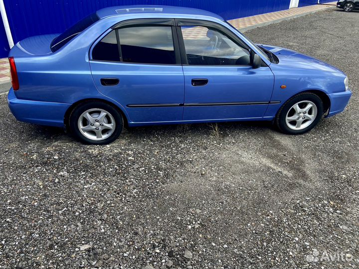 Hyundai Accent 1.5 МТ, 2006, 196 508 км