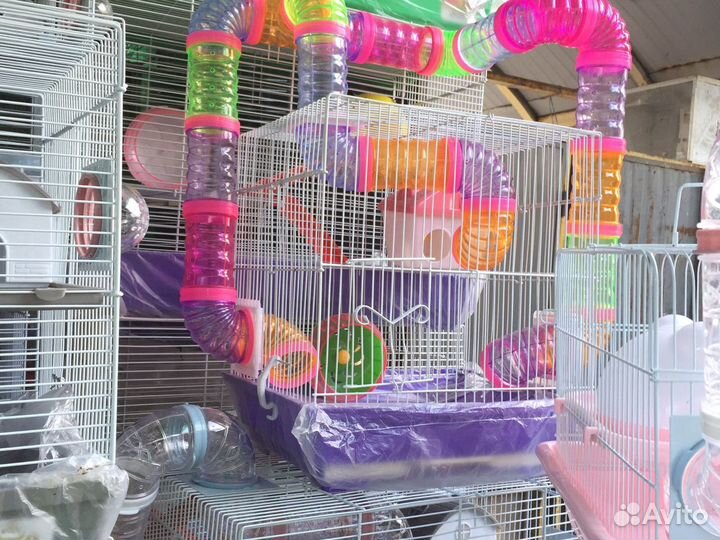 Продаются клетки для крыс,хомяков,кроликов,дегу и