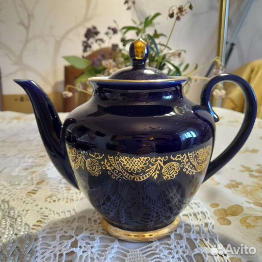 Легендарный кобальтовый чайный сервиз от лфз