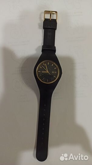 Часы ice watch glitter black женские