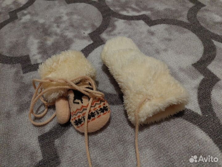 Варежки детские