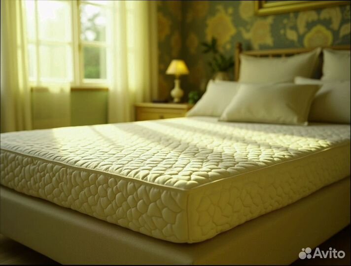 Матрас беспружинный жесткий любого размера