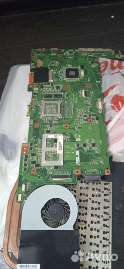 Материнская плата K73Sj Rev 2.5