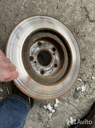 Тормозные диски на Toyota RAV4 оригинал