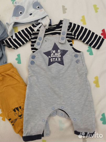 Пакет вещей на рост 68