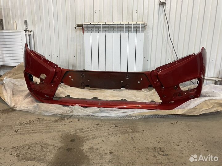 Передний бампер LADA vesta сердолик