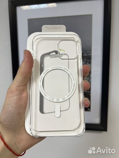 Чехол на iPhone 12 /13/14 magsafe пластик