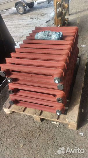 Чугунные батареи опрессованные