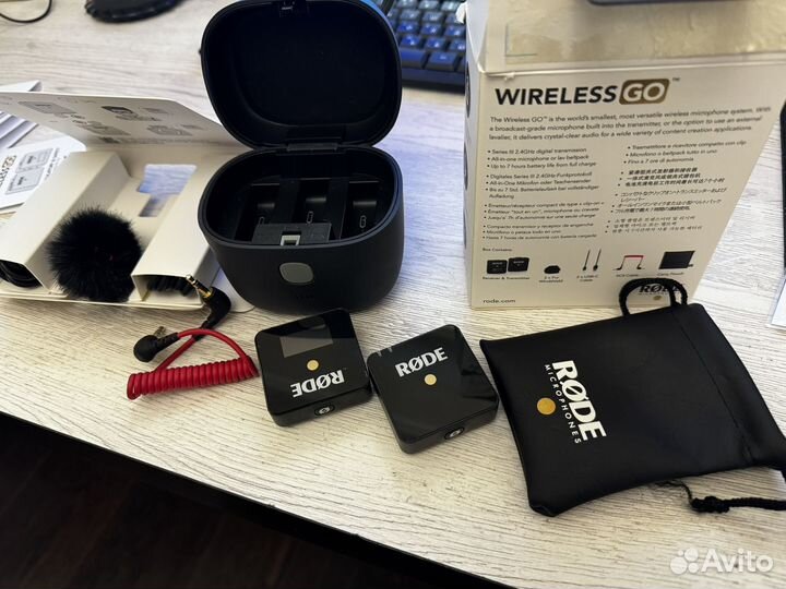Петличный микрофон Rode wireless go
