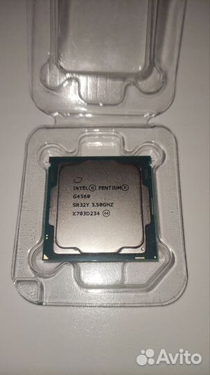 Процессор Intel g4560