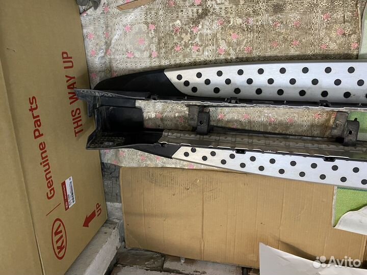 Комплект порогов KIA sorento 3 prime UM