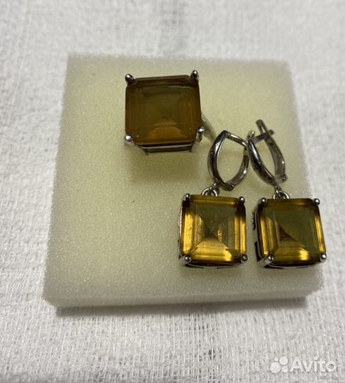 Серебряные серьги