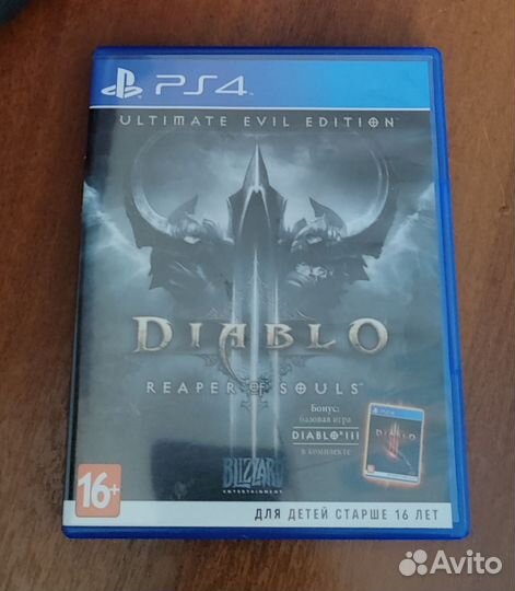 Diablo 3 reaper of souls на Play Station 4