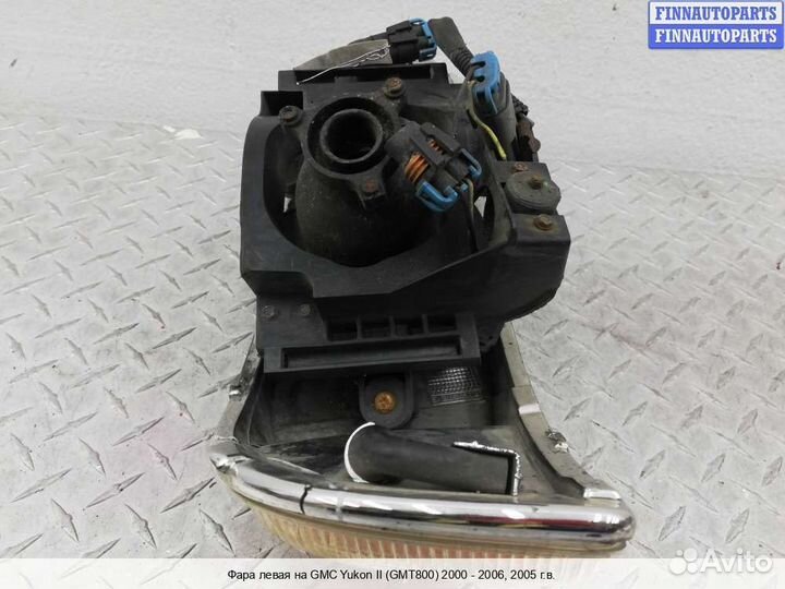 Фара лево Cadillac Escalade II (GMT 800), 2005 6.0 Бензин