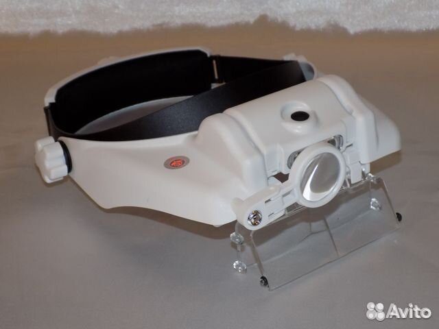 Очки бинокулярные лупа со сменными линзами новая