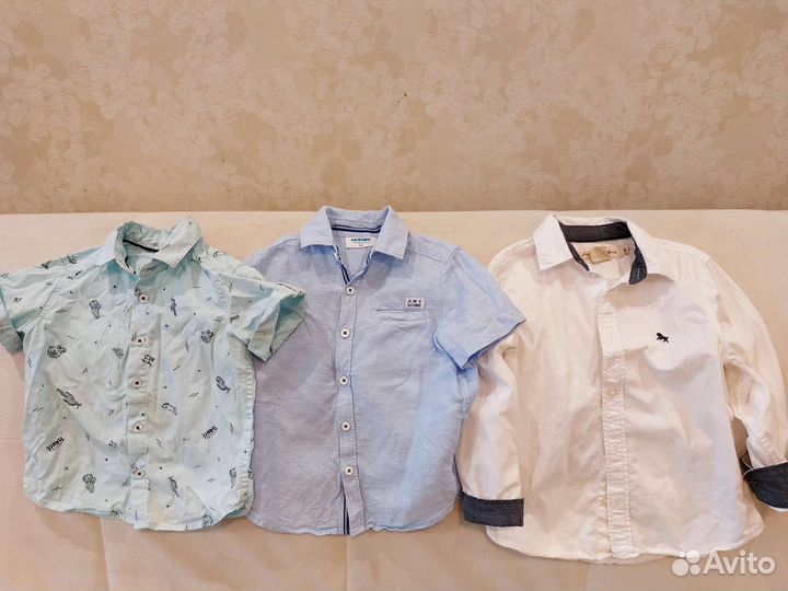 Рубашки для мальчика 98-104