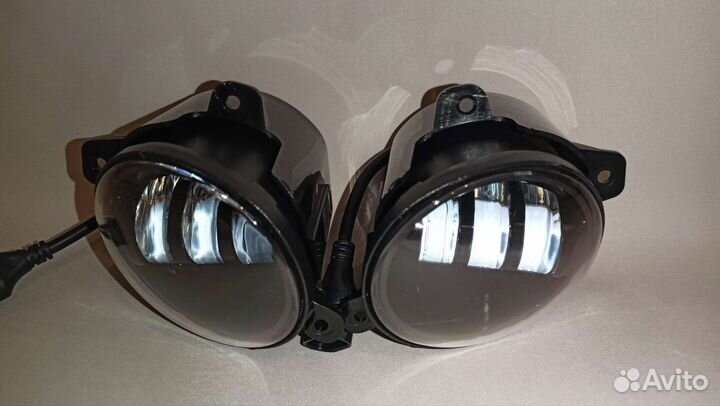 Led птф LADA kalina два режима жёлтый белый