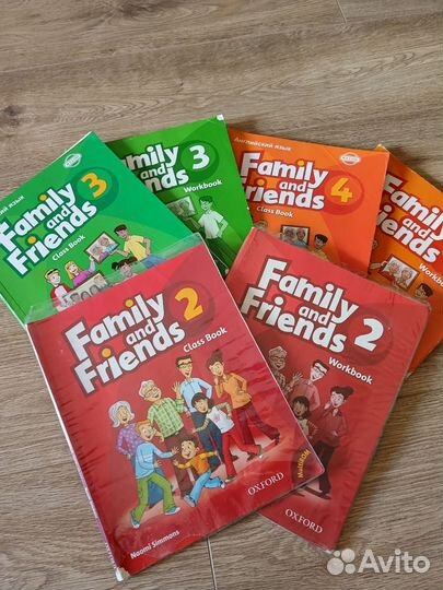 Английский Family and friends 2,3,4